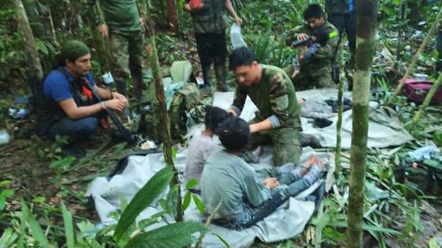 missing children: Colombian president says four children found alive  in  jungle 40 days after plane crash