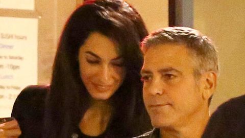 George Clooney proposed to Amal Alamuddin on bended knee... and designed seven-carat diamond sparkler