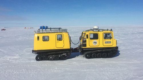 The students also got a first-hand look at research being conducted on southern continent, like drilling an ice core. (9NEWS)