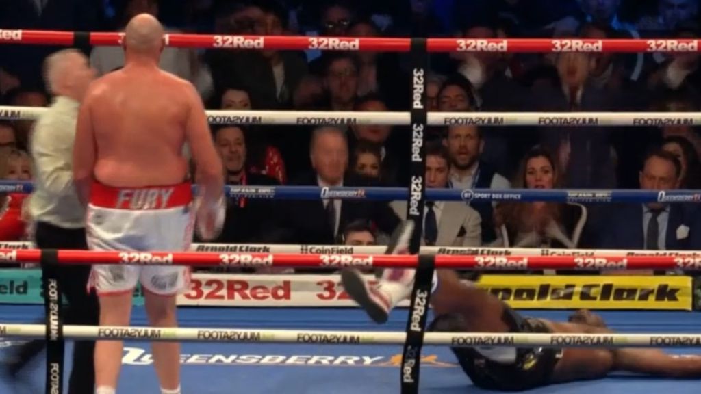 Tyson Fury reiterates retirement call after brutal sixth-round KO of Dillian Whyte