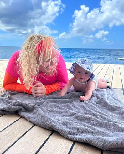 Rebel Wilson shares first photos of baby daughter Royce's face in adorable Mother's Day post