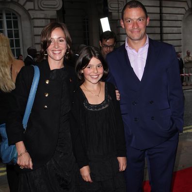 Polly Astor, Martha West and Dominic West  attends the UK Premiere of 'Creation' on September 13, 2009 in London, England. 
