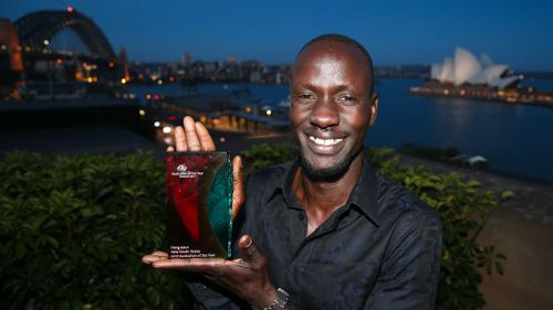 Australian of the Year finalist: Deng Adut calls on troubled children of refugees to ‘open your heart to Australia’