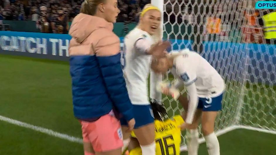 Women's World Cup star praised for act towards TV camera after epic shootout win