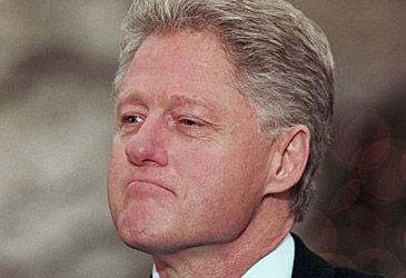 When was Bill Clinton impeached for "high crimes and misdemeanours"?