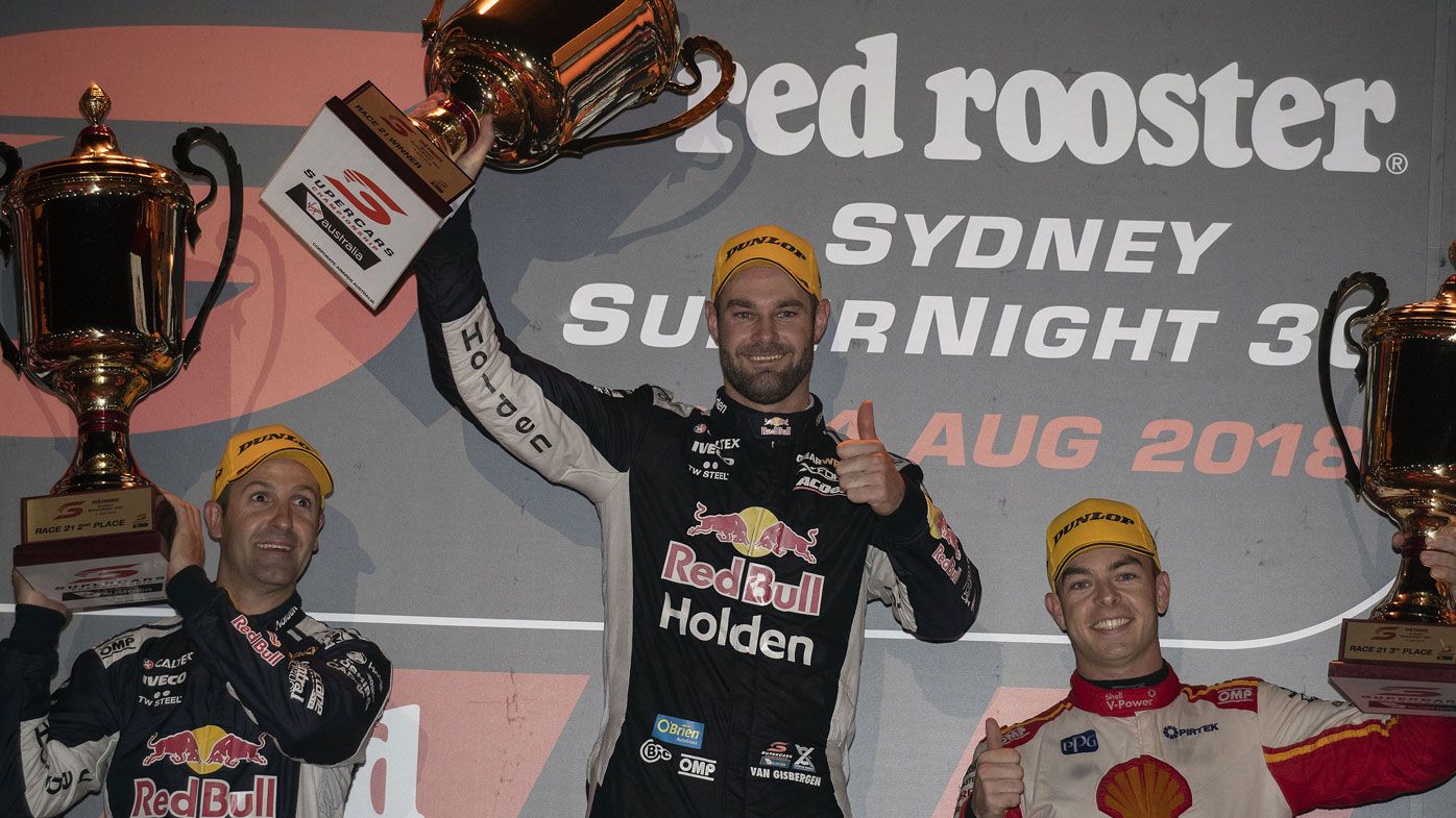 Shane Van Gisbergen wins classic Supercars race