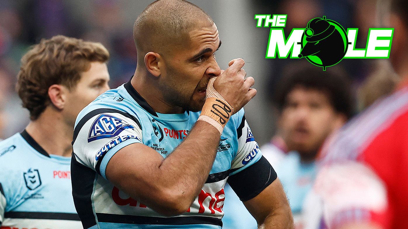 Sharks fullback Will Kennedy, The Mole graphic.
