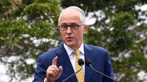 Australian Prime Minister Malcolm Turnbull attends a joint press conference with New Zealand Prime Minister Jacinda Ardern. (AAP)