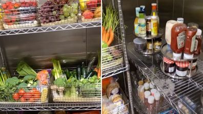 Kim Kardashian Gives A Tour Of Her Organised Pantry And Fridge