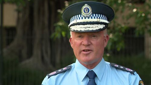 NSW Police commissioner Mal Lanyon.