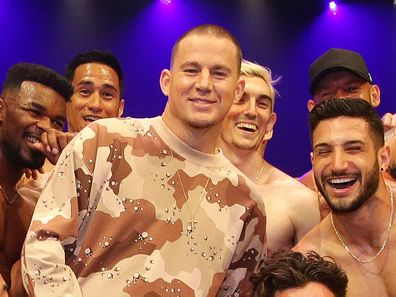 Channing Tatum presents Magic Mike Live .