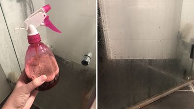A surprising way to prevent soap scum build-up on glass shower doors