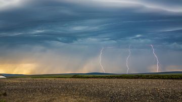 Up to 7,278 lightning strokes occurred last year north of 80 degrees latitude, nearly twice as many as the previous nine years combined.