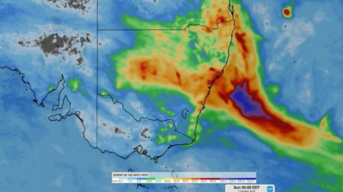 Drought-stricken areas around New South Wales are set for a dumping of rain today as up to 50mm could fall over the coming 48 hours.