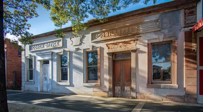 Historic pub in Victoria for sale but it comes without a roof or beer.