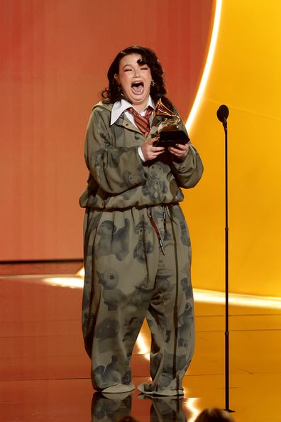 Lola Young accepts the Best Pop Solo Performance award for "Messy" onstage during the 68th GRAMMY Awards at Crypto.com Arena on February 01, 2026 in Los Angeles, California. 