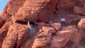 Two people caught on video destroying ancient rock formations in US