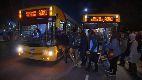 The SA government is set to cut its financial support to free public transport services to football games.