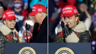 Donald Trump and Lil Pump