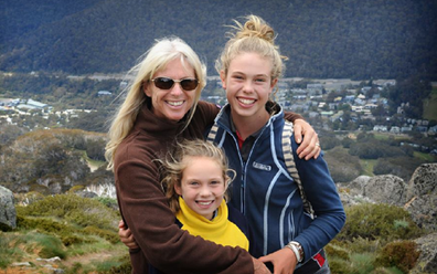 Danny with daughters