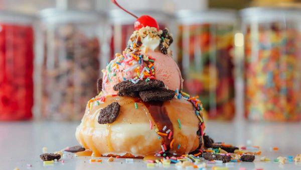 OG Doughnut ice-cream Sundae by Doughnut Time