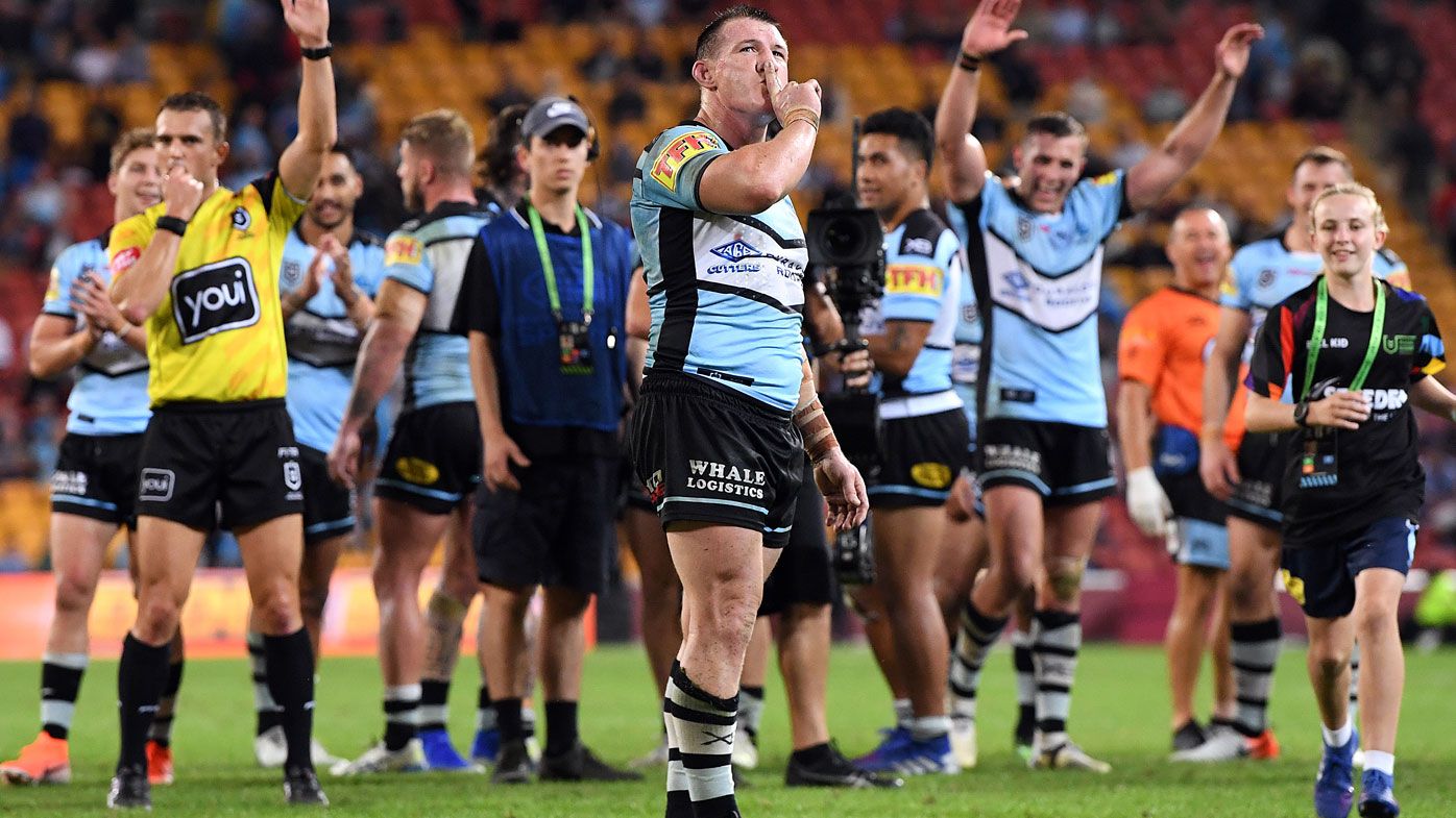 Gallen converts his last minute try