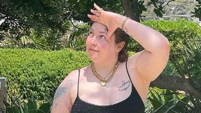 Lena Dunham shares bikini photos.