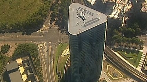 The Opal Tower apartment building at Sydney’s Olympic park has been evacuated after residents heard cracking noises.


