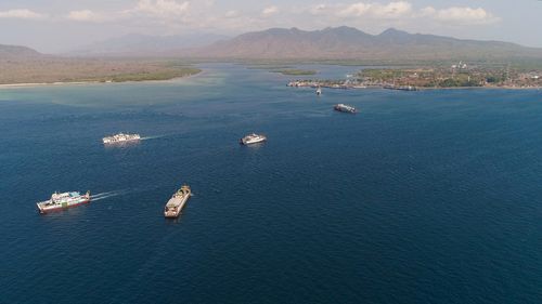 It was bound for Bali's Gilimanuk port, a 50-kilometre trip.