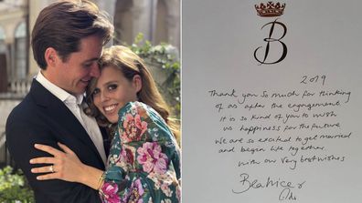 Princess Beatrice is 'so excited to get married' in first public comments in months