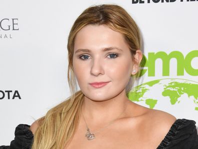 LOS ANGELES, CALIFORNIA - OCTOBER 16: Abigail Breslin attends the Environmental Communications Association (EMA) Awards Gala at GEARBOX LA on October 16, 2021 in Los Angeles, California.  (Photo by Jon Kopaloff / Getty Images)