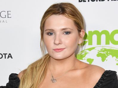 LOS ANGELES, CALIFORNIA - OCTOBER 16: Abigail Breslin attends the Environmental Media Association (EMA) Awards Gala at GEARBOX LA on October 16, 2021 in Los Angeles, California. (Photo by Jon Kopaloff/Getty Images)