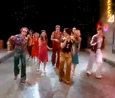 <B>The musical episode:</B> 'That '70s Musical', season four.<br/><br/><B>Details:</B> A musical episode of <I>That '70s Show</I> could only ever feature classics from the '70s, and Fez (Wilmer Valderrama) imagines his pals singing a whole bunch of them when he lands a role in the school musical but then worries no one will show up to watch him in it.<br/><br/><B>Standout number:</B> The entire cast dresses up in their disco best and busts out their grooviest movies for a rendition of 'Shake Your Groove Thing' (revealing that some of them are great singers and dancers &mdash; and some of them are <i>not</i>).
