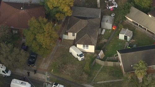 The home in Lalor Park. (9NEWS)