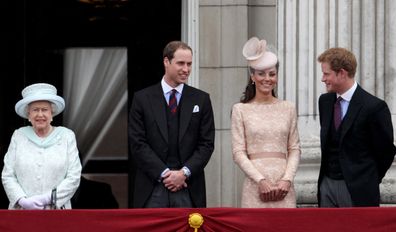 Kate Middleton and Queen Elizabeth 