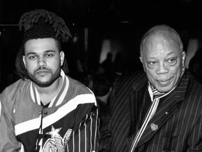 The Weeknd pays tribute to Quincy Jones