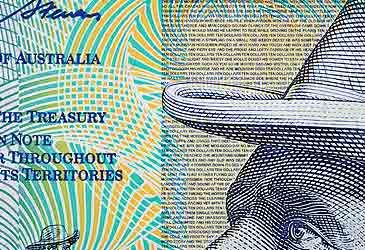 Which Banjo Paterson poem is printed in microprint on the $10 banknote?