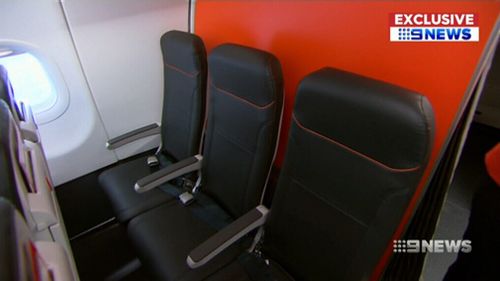 The airline says the extra row won't change legroom. (9NEWS)