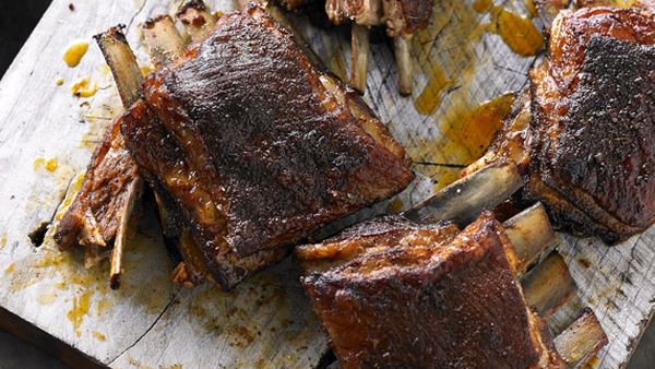 Cajun lamb ribs