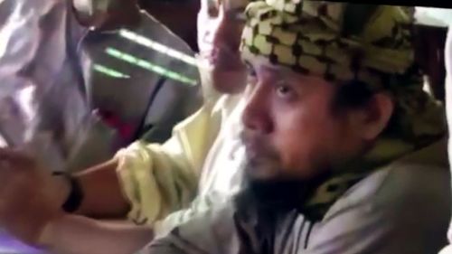 Isnilon Hapilon (pictured), who is listed among the FBI's most-wanted terror suspects, and Omarkhayam Maute were reportedly killed in a gunbattle.