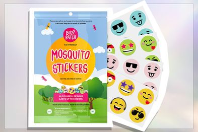BuzzPatch Mosquito Patch Stickers for Kids (60 Pack)