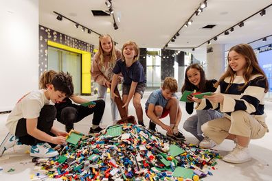 LEGO store opening in Sydney. 