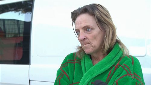 A neighbour told 9NEWS she travelled with the victim's mother in an ambulance to hospital.