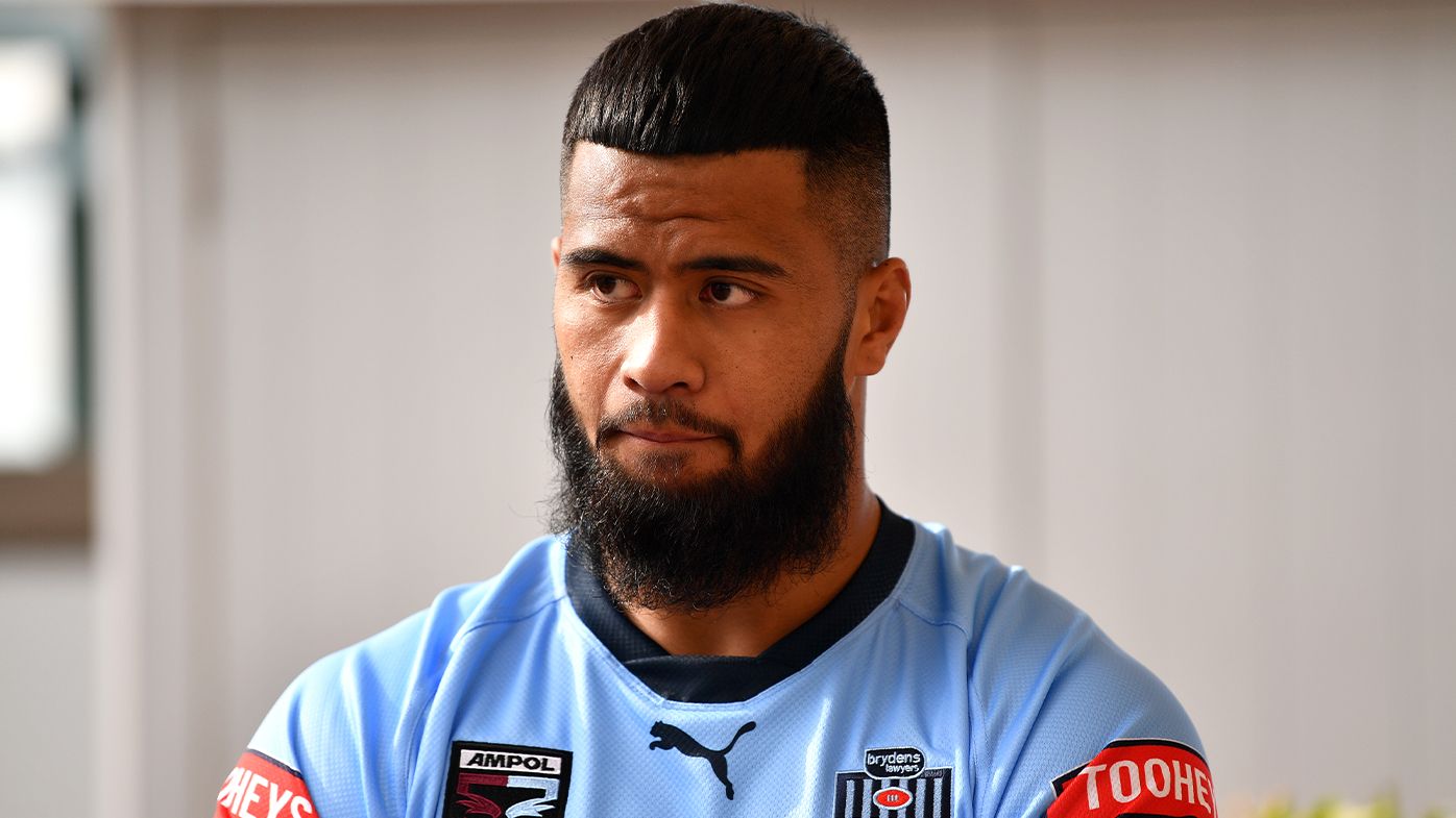 NSW enforcer Payne Haas blocks out contract noise as State of Origin opener looms