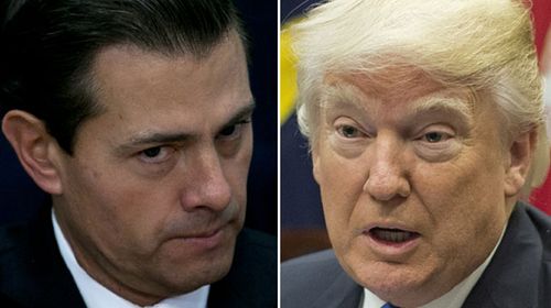 Trump and Mexican president speak by phone to calm border wall dispute