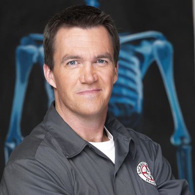 Neil Flynn as The Janitor: Then