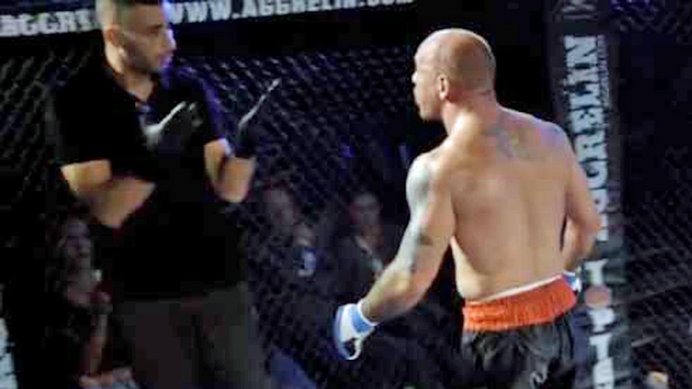 MMA fighter Wilhelm Ott punches referee after submission