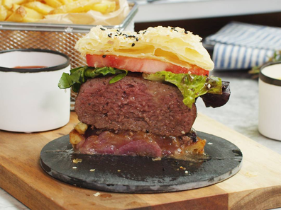 Gordon Ramsay's 'Onion Tatin Burger' recipe