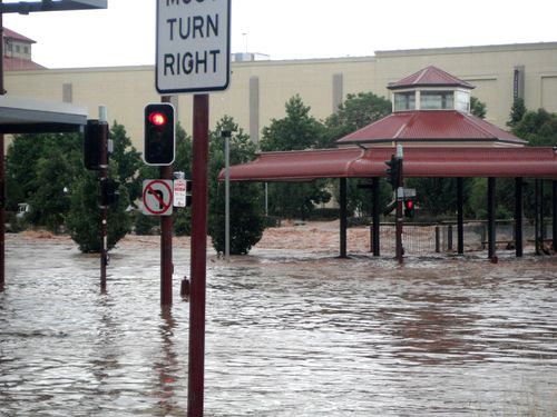 A massive amount of rain inundated Queensland in the summer of 2010-2011. (AAP)