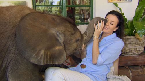 Moyo with adopted mum, Roxy Danckwerts. (supplied)